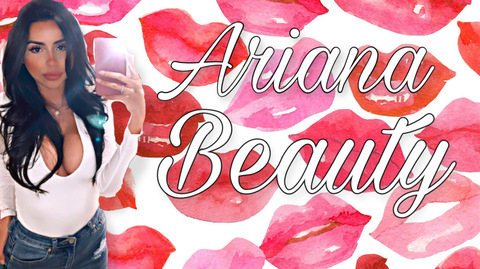 Leaked arianabeauty header onlyfans leaked