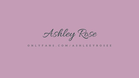 Leaked ashleeyrosee header onlyfans leaked