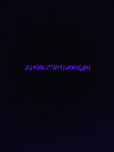 Leaked asmrmorrigan header onlyfans leaked
