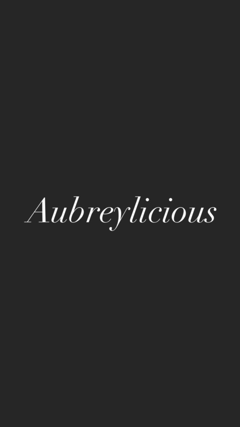Leaked aubreylicioussg header onlyfans leaked