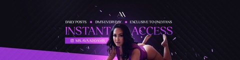 Leaked avaaddams header onlyfans leaked