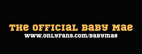 Leaked babymae header onlyfans leaked