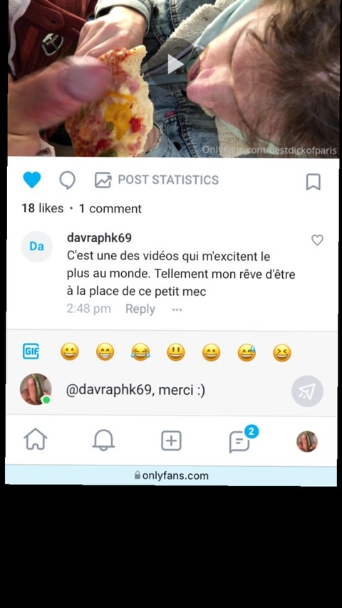 Leaked bestdickofparis header onlyfans leaked