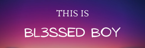 Leaked bl3ssed_boy header onlyfans leaked