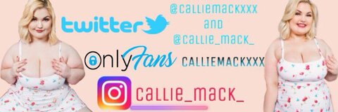 Leaked calliemackfree header onlyfans leaked