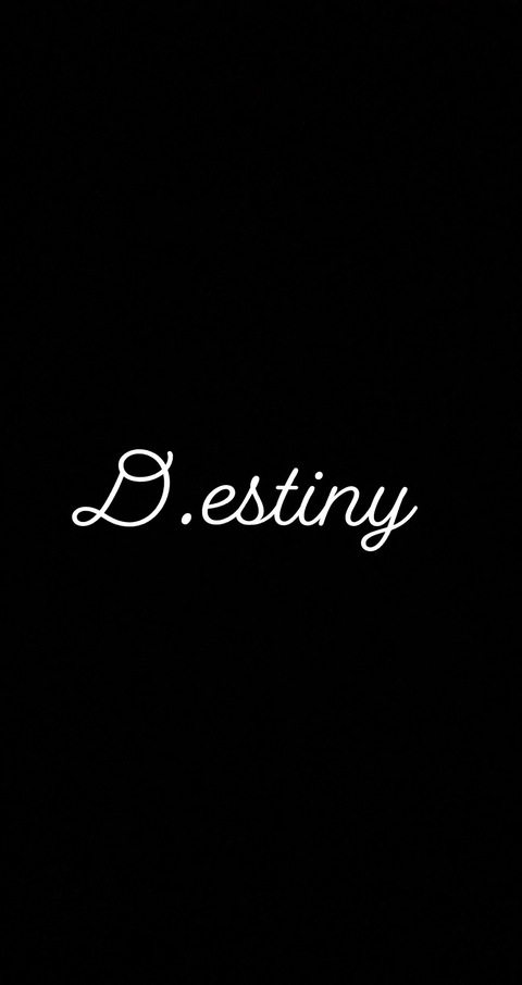 Leaked d.estiny header onlyfans leaked