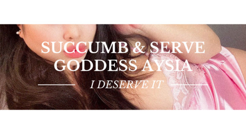 Leaked goddessaysia header onlyfans leaked