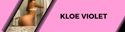 Leaked kloeviolet header onlyfans leaked