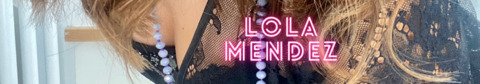 Leaked lolamendezclub header onlyfans leaked