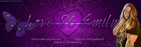 Leaked love86emily header onlyfans leaked
