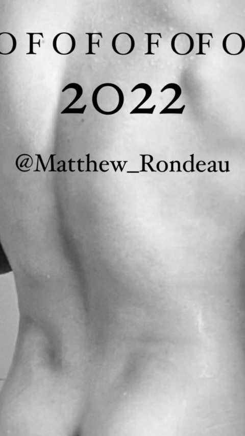 Leaked matthew_rondeau header onlyfans leaked