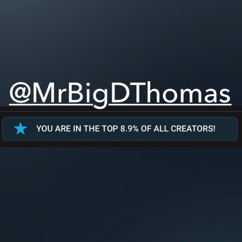 Leaked mrbigdthomas header onlyfans leaked