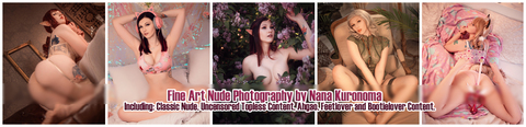 Leaked nanakuronoma header onlyfans leaked