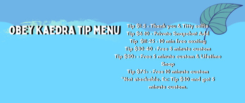 Leaked obeykaedra header onlyfans leaked