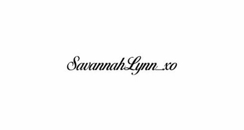 Leaked savanahhlynn_xo header onlyfans leaked