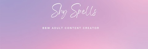 Leaked shyspells header onlyfans leaked