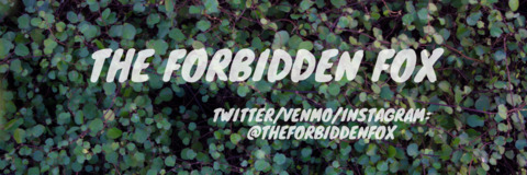 Leaked theforbiddenfox header onlyfans leaked