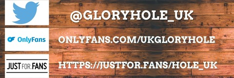 Leaked ukgloryhole header onlyfans leaked