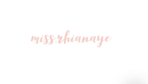 Leaked xmissrhianaye header onlyfans leaked